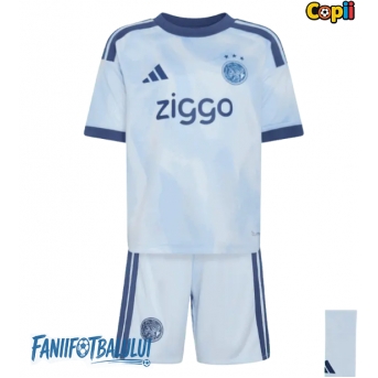 Ajax Echipament de Fotbal Replică 2026-27 Copii Treilea (+ Șorturi)